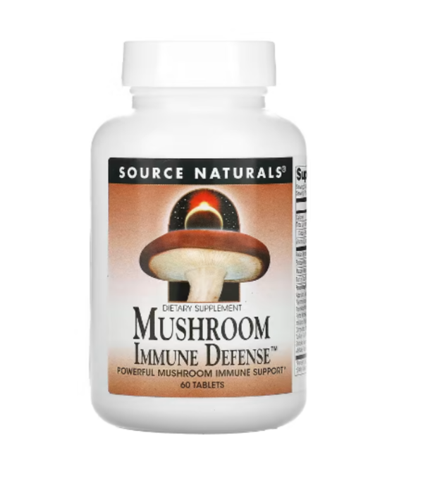 Source Naturals, Mushroom Immune Defense, 60 Tablets