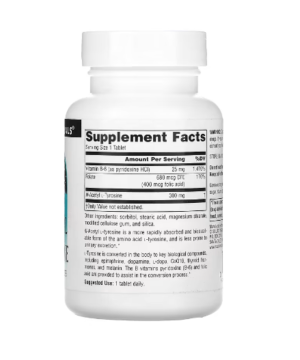 Source Naturals, N-Acetyl L-Tyrosine, 300 mg, 120 Tablets