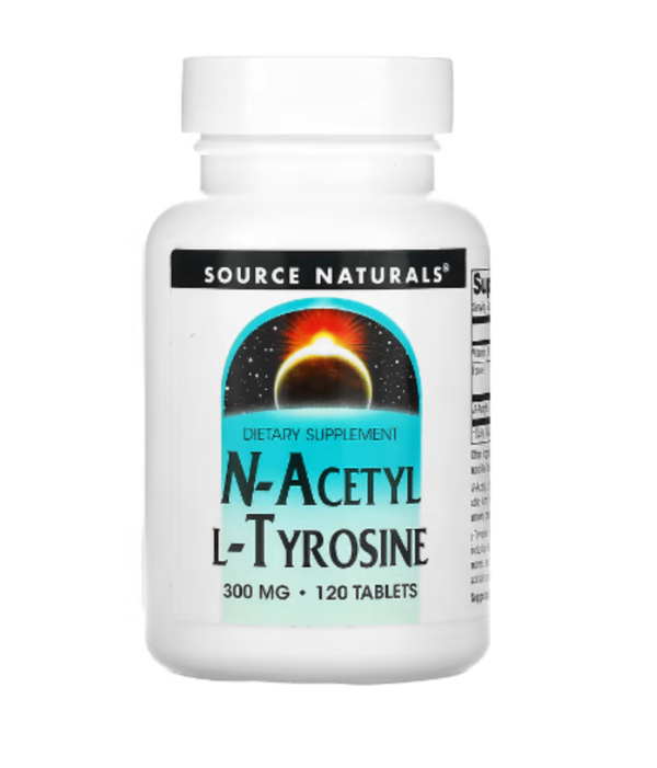 Source Naturals, N-Acetyl L-Tyrosine, 300 mg, 120 Tablets