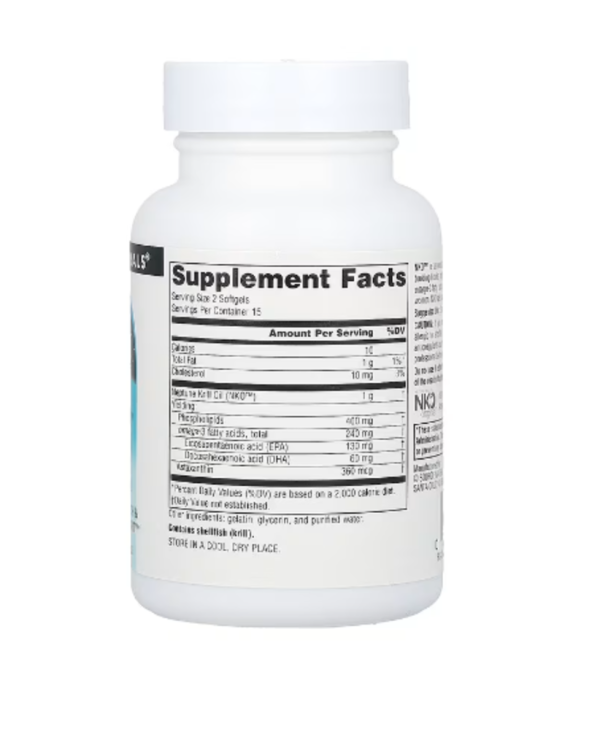 Source Naturals, NKO (Neptune Krill Oil), 500 mg, 30 Softgels