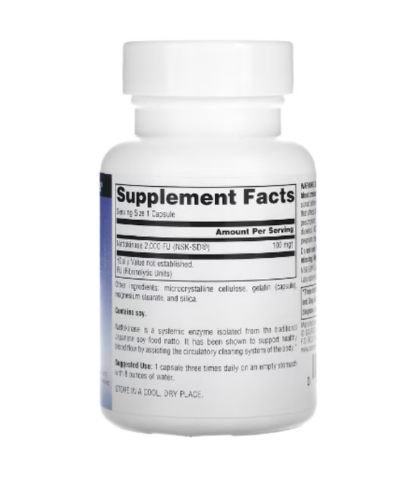 Source Naturals, NSK-SD Nattokinase, 100 mg, 30 Capsules