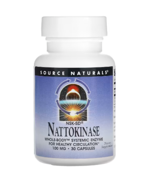 Source Naturals, NSK-SD Nattokinase, 100 mg, 30 Capsules