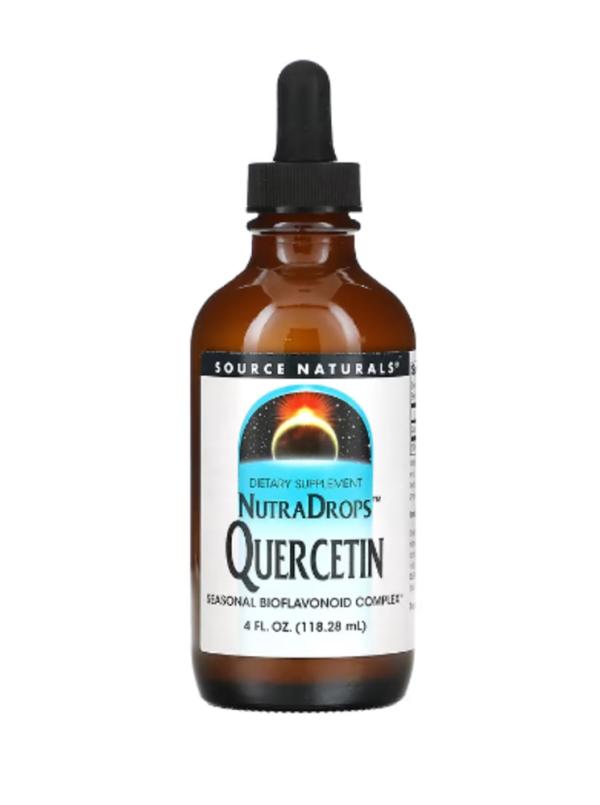 Source Naturals, NutraDrops Quercetin, 4 fl oz (118.28 ml)