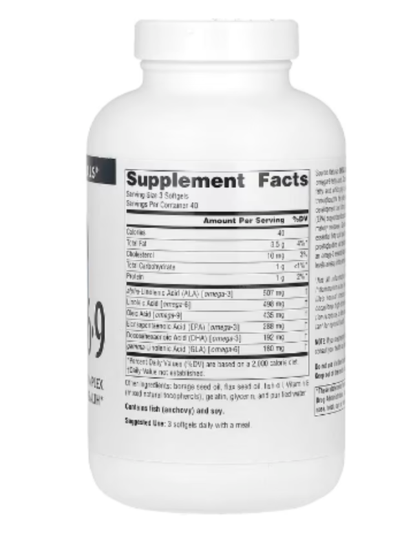 Source Naturals, Omega 3-6-9, 120 Softgels
