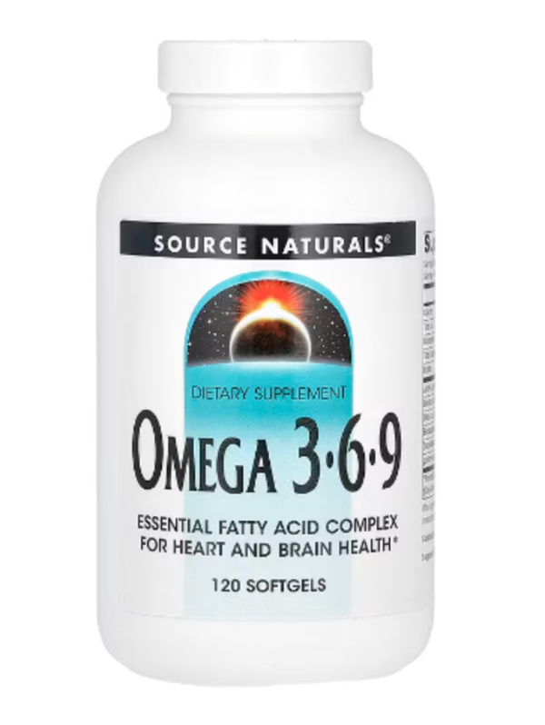 Source Naturals, Omega 3-6-9, 120 Softgels
