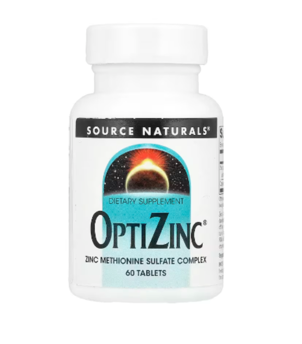 Source Naturals, OptiZinc®, 60 Tablets
