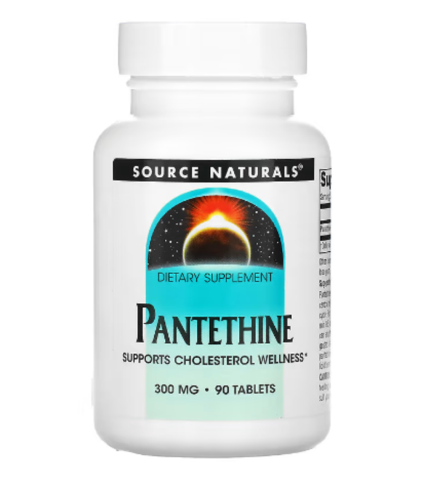 Source Naturals, Pantethine, 300 mg, 90 Tablets