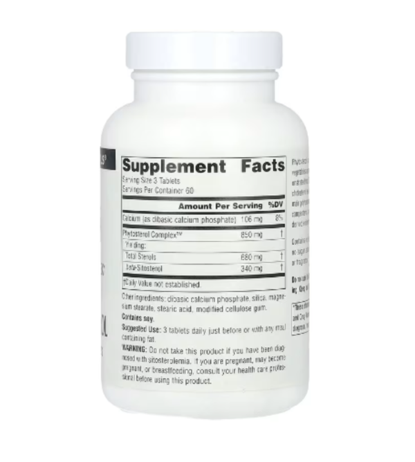 Source Naturals, Phytosterol Complex With Beta-Sitosterol, 340 mg, 180 Tablets (113 mg per Tablet)
