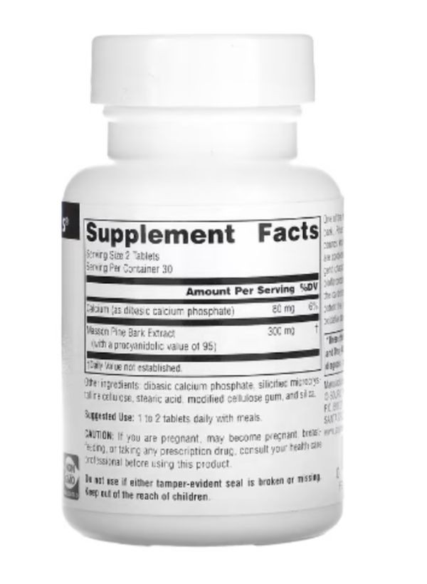 Source Naturals, Pine Bark Extract, 150 mg, 60 Tablets