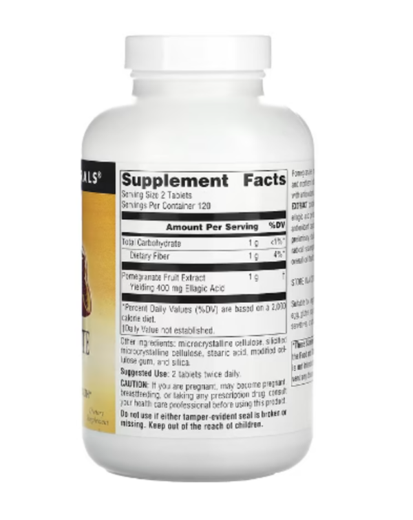 Source Naturals, Pomegranate Extract, 500 mg, 240 Tablets