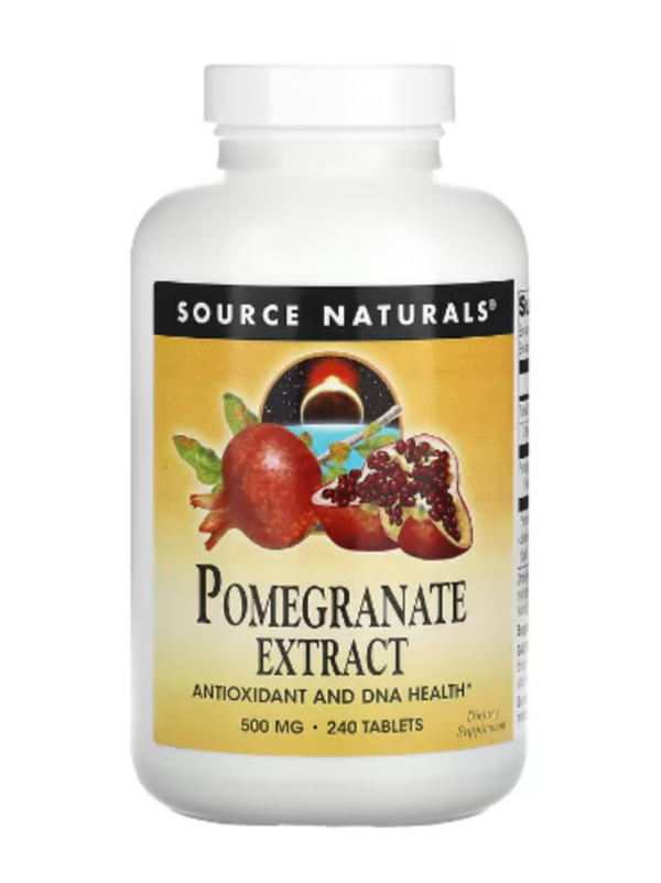 Source Naturals, Pomegranate Extract, 500 mg, 240 Tablets