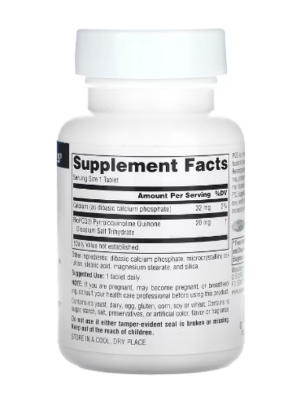 Source Naturals, PQQ Mind, 60 Tablets