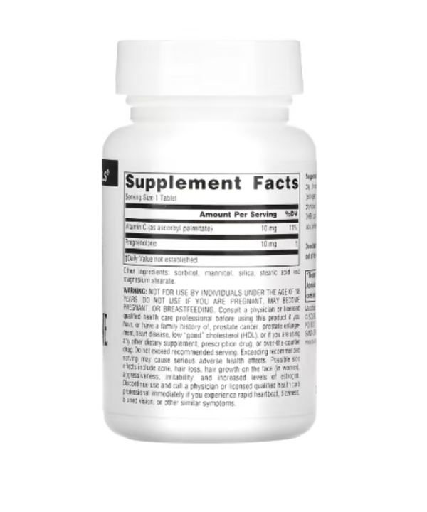 Source Naturals, Pregnenolone, 10 mg, 120 Tablets