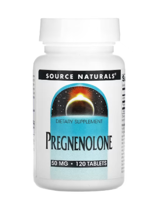 Source Naturals, Pregnenolone, 50 mg, 120 Tablets