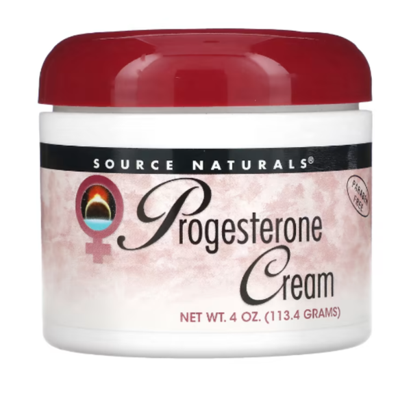Source Naturals, Progesterone Cream, 4 oz (113.4 g)