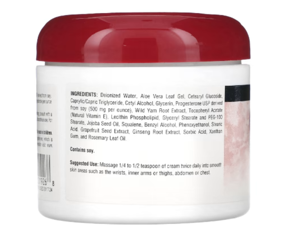 Source Naturals, Progesterone Cream, 4 oz (113.4 g)