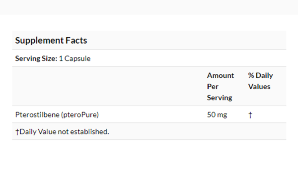 Source Naturals, Pterostilbene, 50 mg, 60 Capsules