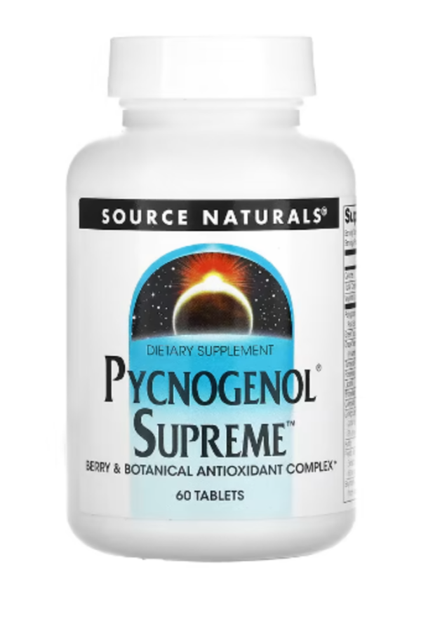 Source Naturals, Pycnogenol Supreme, 60 Tablets