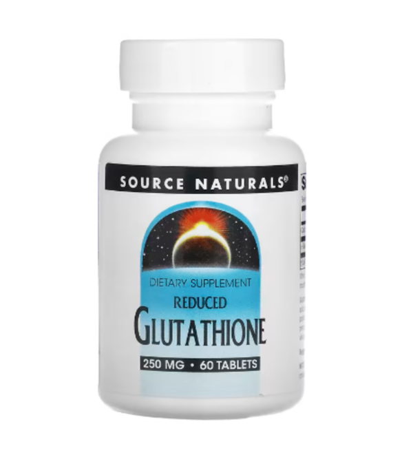 Source Naturals, Reduced Glutathione, 250 mg, 60 Tablets
