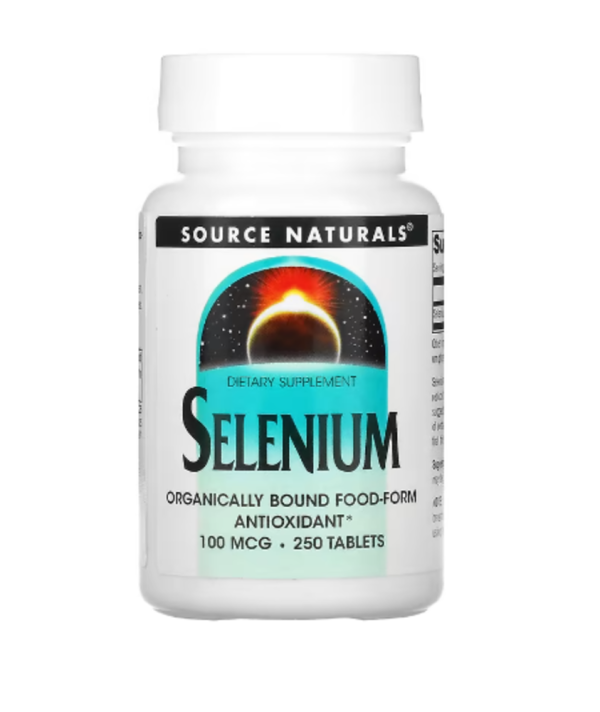 Source Naturals, Selenium, 100 mcg, 250 Tablets