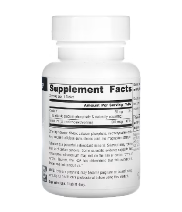 Source Naturals, Selenium From L-Selenomethionine, 200 mcg, 120 Tablets