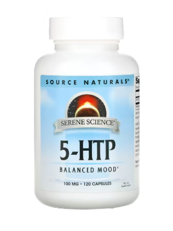 Source Naturals, Serene Science, 5-HTP, 100 mg, 120 Capsules