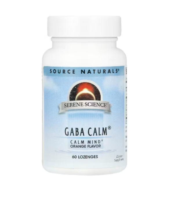 Source Naturals, Serene Science®, GABA Calm®, Orange, 60 Lozenges