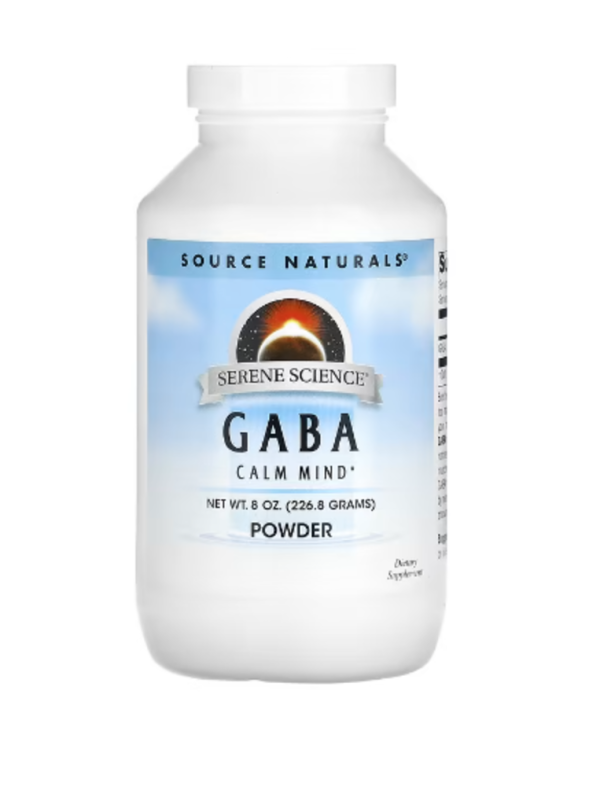 Source Naturals, Serene Science, GABA Powder, 8 oz (226.8 g)