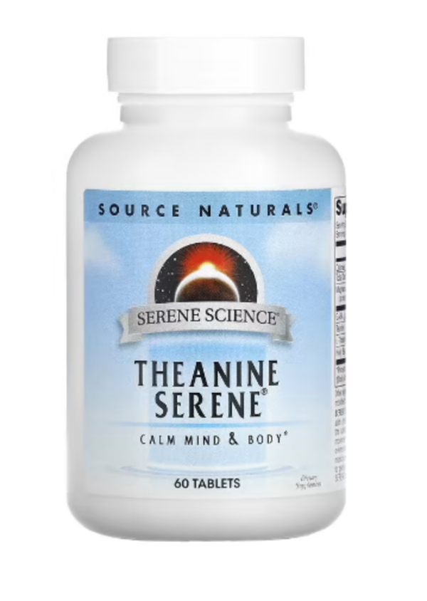 Source Naturals, Serene Science, Theanine Serene, 60 Tablets