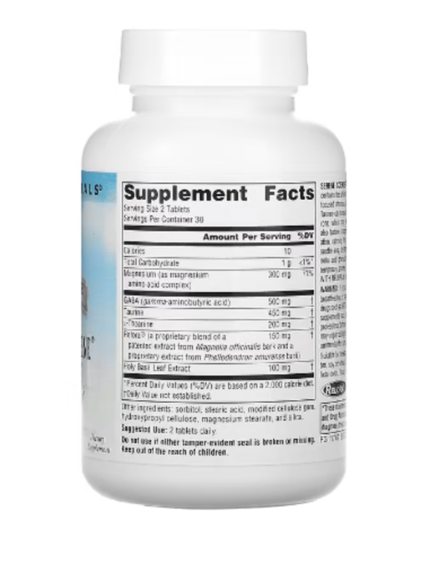 Source Naturals, Serene Science, Theanine Serene with Relora, 60 Tablets