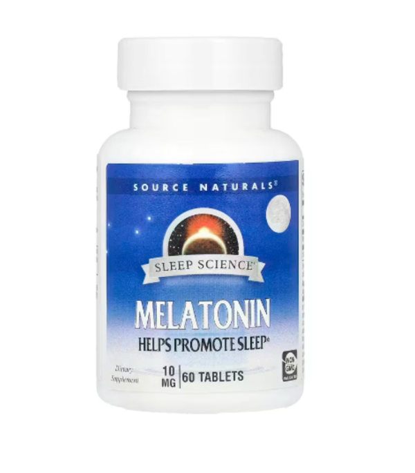 Source Naturals, Sleep Science®, Melatonin, 10 mg, 60 Tablets