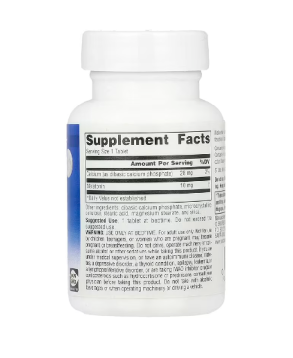 Source Naturals, Sleep Science®, Melatonin, 10 mg, 60 Tablets