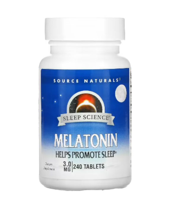 Source Naturals, Sleep Science, Melatonin, 3 mg, 240 Tablets