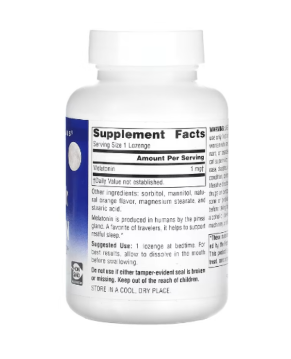 Source Naturals, Sleep Science, Melatonin, Orange, 1 mg, 300 Lozenges