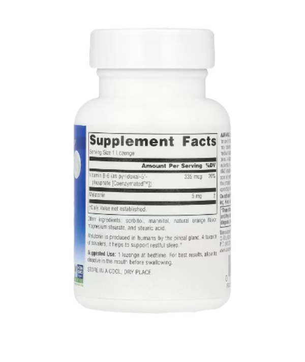 Source Naturals, Sleep Science®, Melatonin, Orange, 5 mg, 50 Lozenges