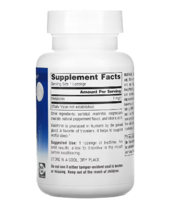 Source Naturals, Sleep Science, Melatonin, Peppermint, 1 mg, 300 Lozenges
