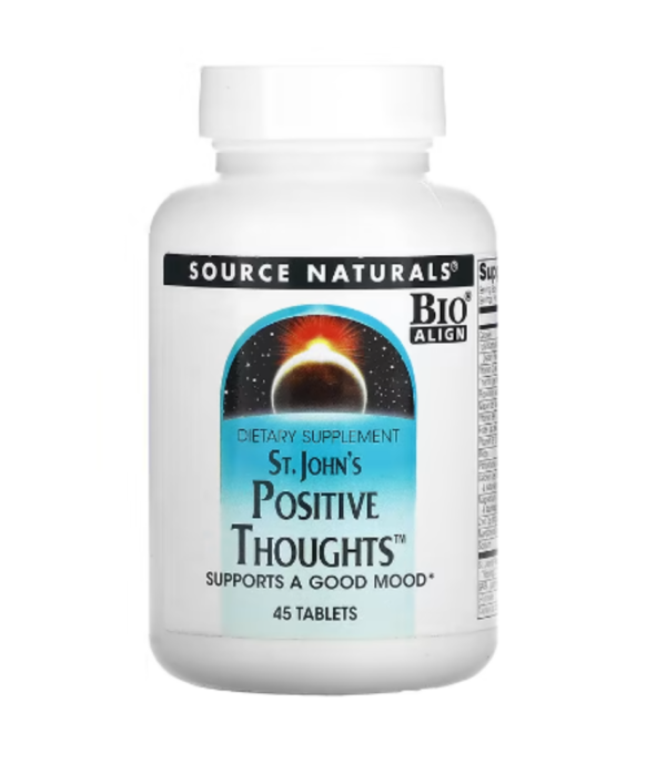 Source Naturals, St. John's Positive Thoughts™, 45 Tablets