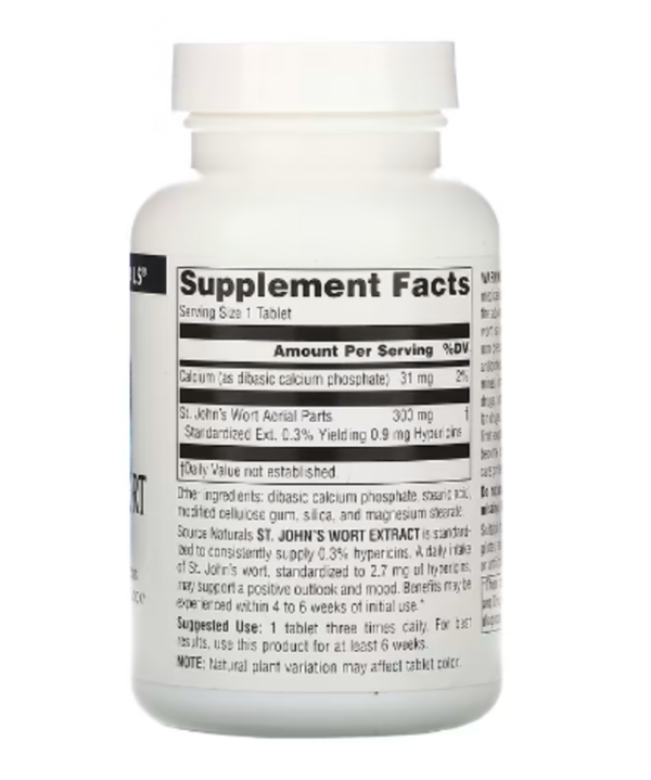 Source Naturals, St. John's Wort Extract, 300 mg, 240 Tablets