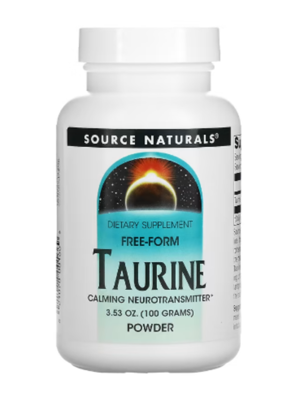 Source Naturals, Taurine Powder, 3.53 oz (100 g)