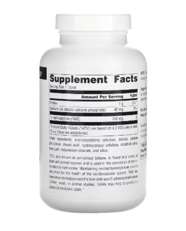 Source Naturals, TMG, 750 mg, 240 Tablets