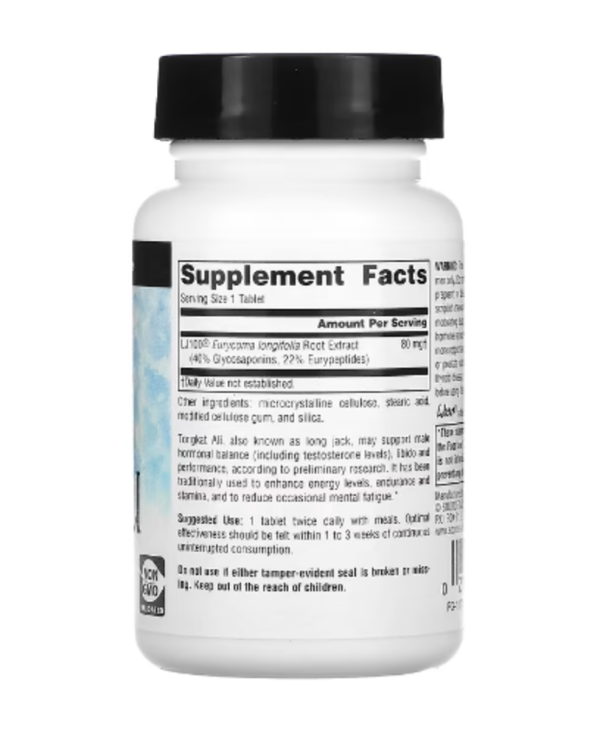 Source Naturals, Tongkat Ali, 60 Tablets