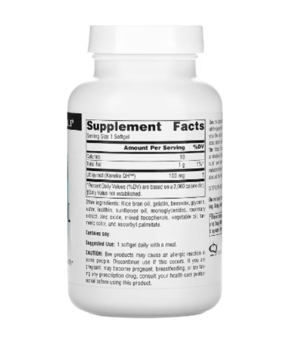 Source Naturals, Ubiquinol CoQH, 100 mg, 90 Softgels