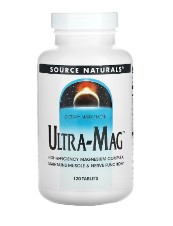 Source Naturals, Ultra-Mag, 120 Tablets