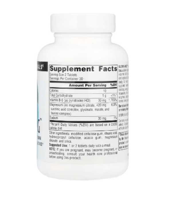 Source Naturals, Ultra-Mag™, 60 Tablets