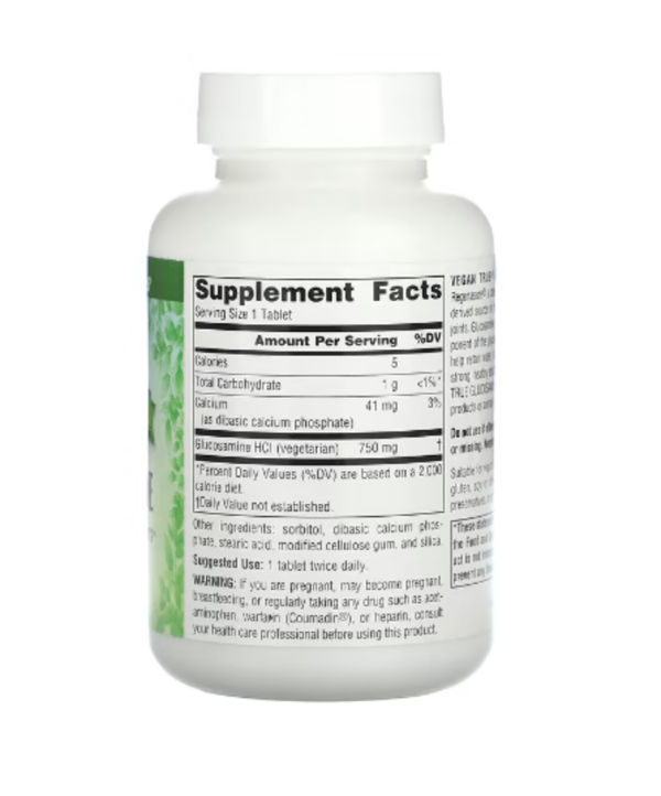 Source Naturals, Vegan True, Glucosamine, 750 mg, 60 Tablets