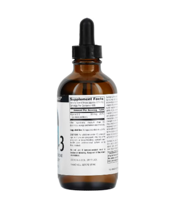 Source Naturals, Vitamin D-3, 4 fl oz (118.28 ml)