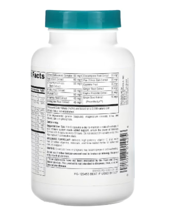 Source Naturals, Wellness Formula, Advanced Immune Support , 120 Capsules