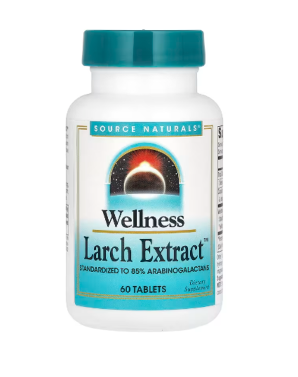 Source Naturals, Wellness, Larch Extract, 60 Tablets