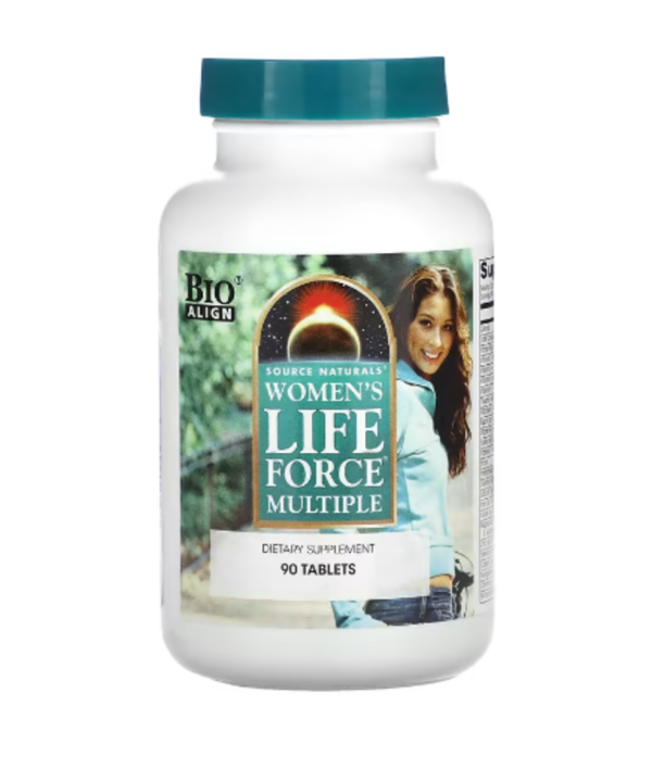 Source Naturals, Women's Life Force Multiple, 90 Tablets