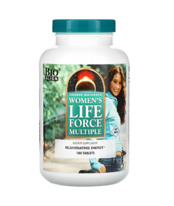 Source Naturals, Women's Life Force Multiple, No Iron, 180 Tablets